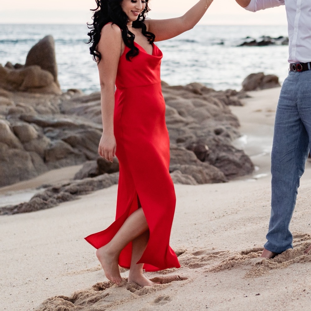 Red dress!